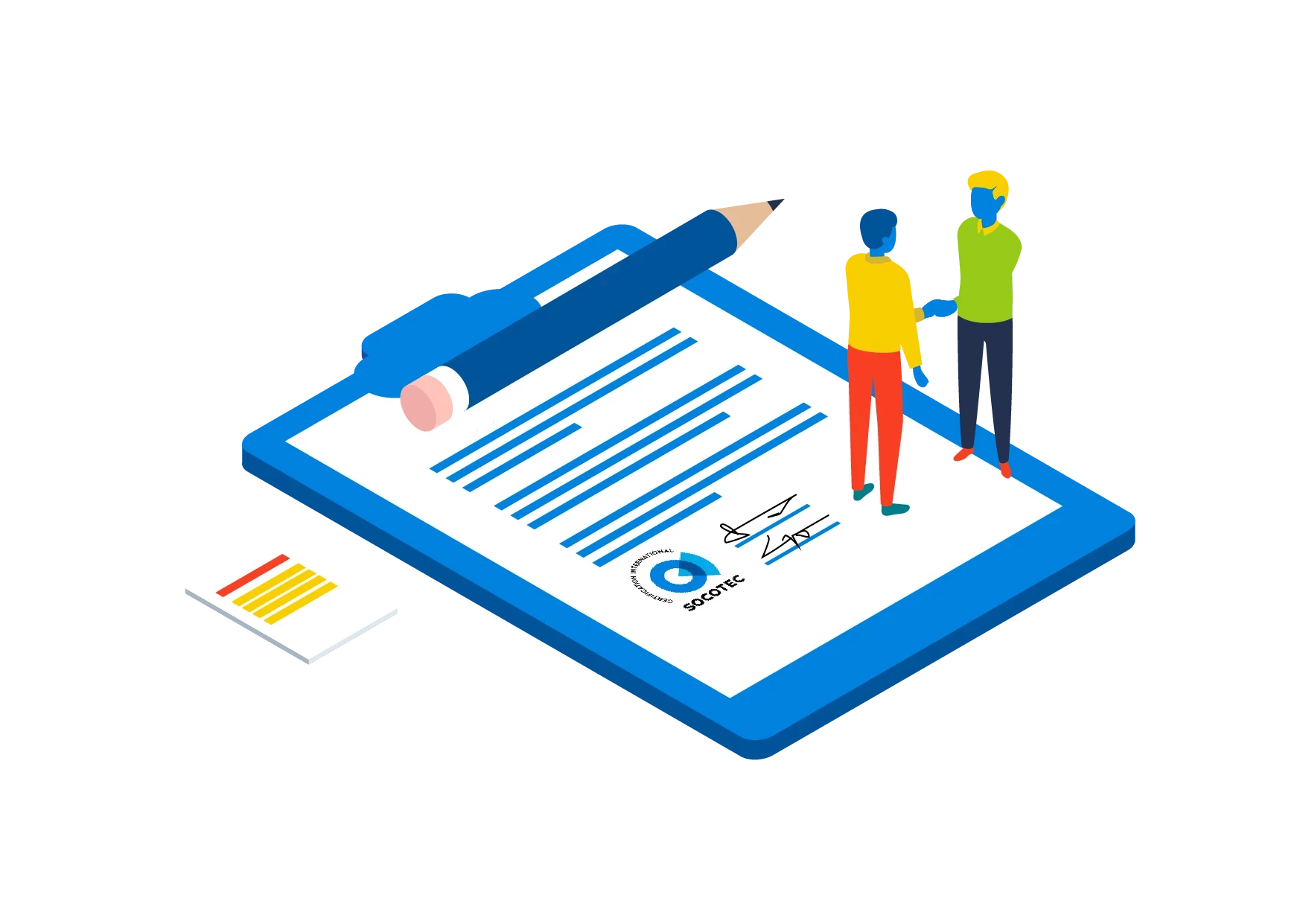 Signature du contrat de certification